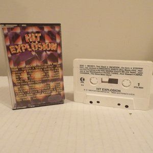 +1983 K-Tel Hit Explosion Stereo Cassette PTU 2954 (Scarlett)